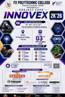 INNOVEX 2K’26 Project Expo Poster